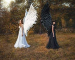 Halloween 3D Angel Devil Big Wings
