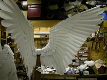 Halloween 3D Angel Devil Big Wings